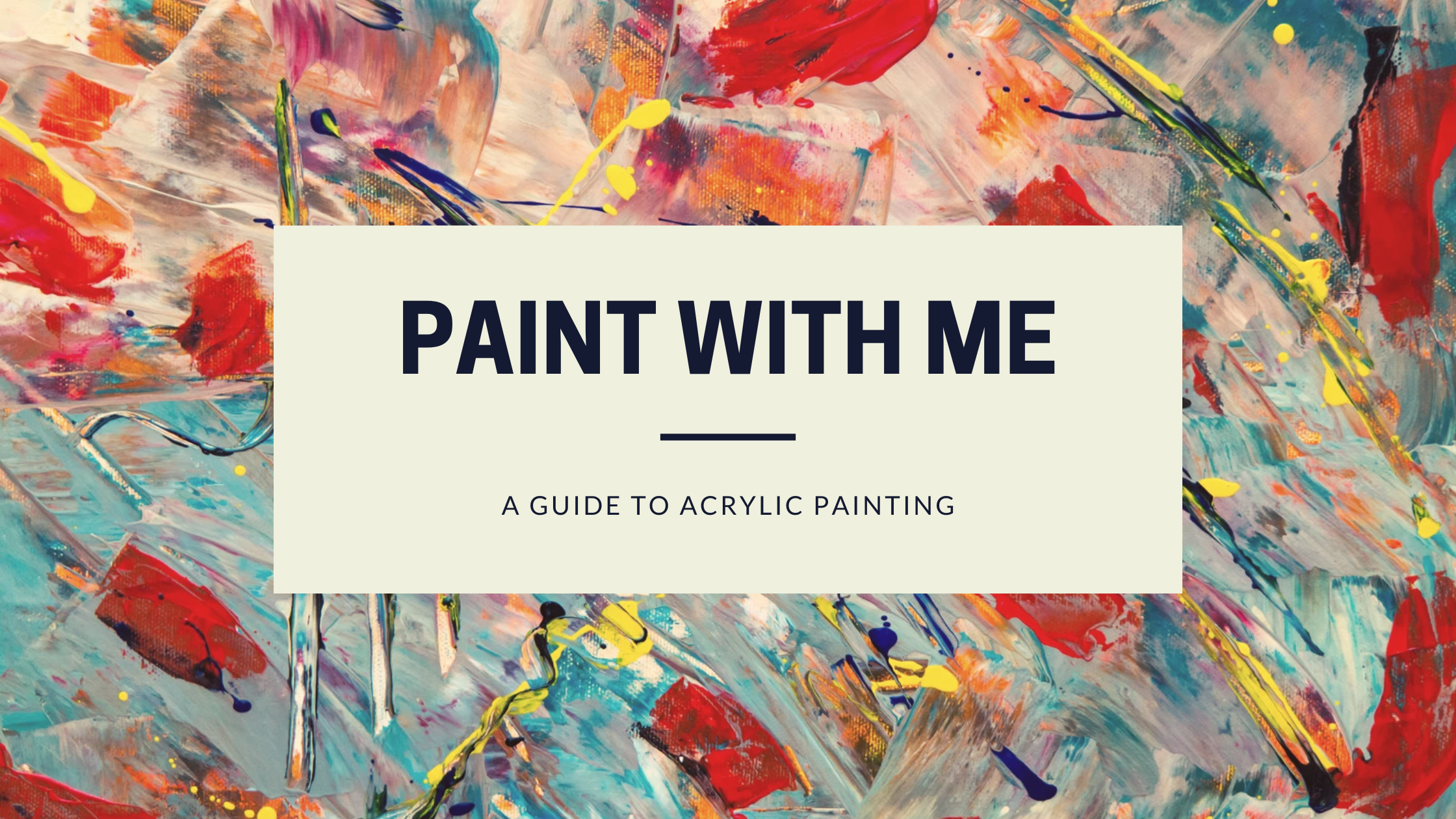 painting blog banner